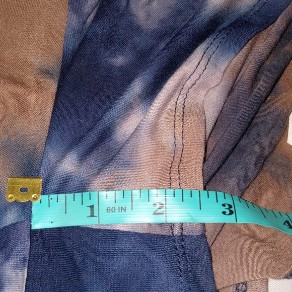 123 Story Tye Dyed Long Sleeve Romper Small - Picture 10 of 10